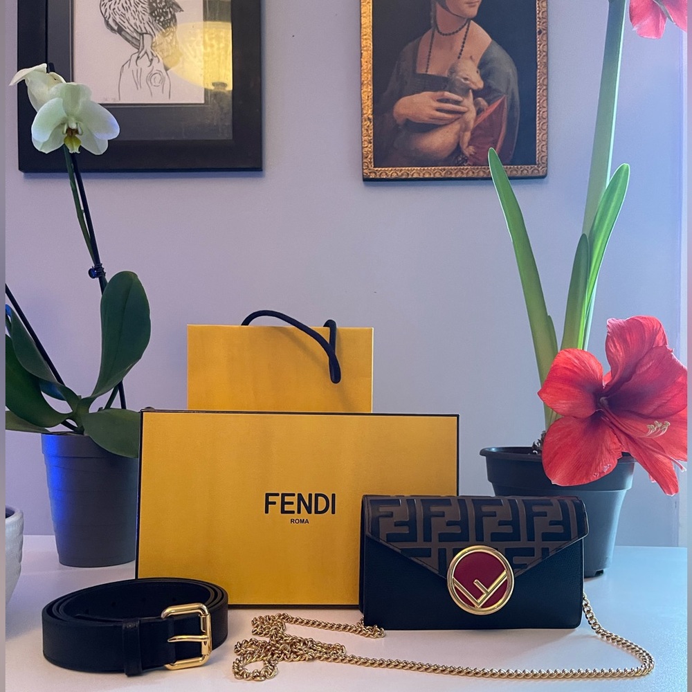 Fendi Minibag in Pristine Condition can be worn 2 ways